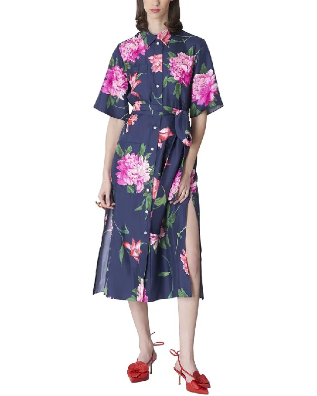 Carolina Herrera Silk Shirtdress