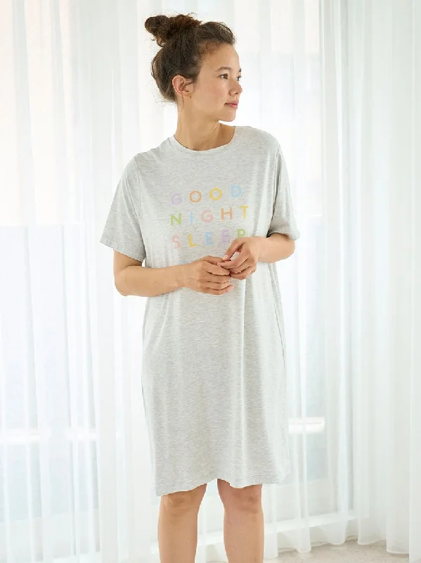 Colorful Logo Lounge Mini Dress